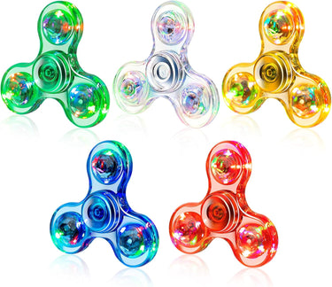 GlowSpin | Juego de luces mágico en tu mano - Spinner LED antiestrés con resplandor encantador!